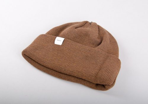 Merino thin cap / brown